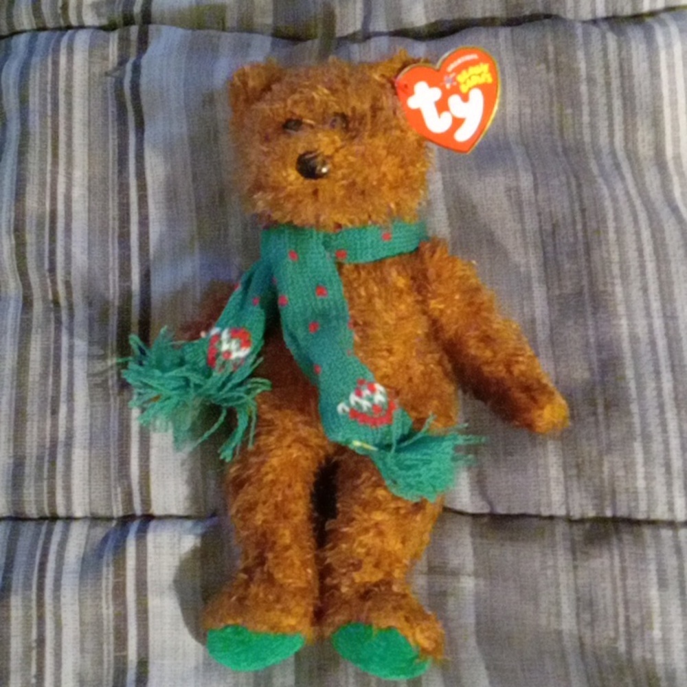Seasons greetings beanie baby